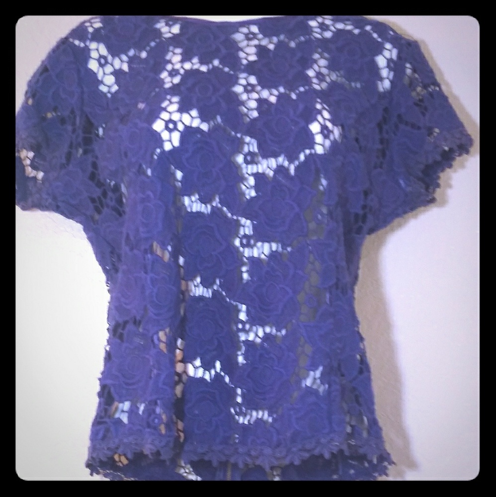 Olivaceous Lace Top